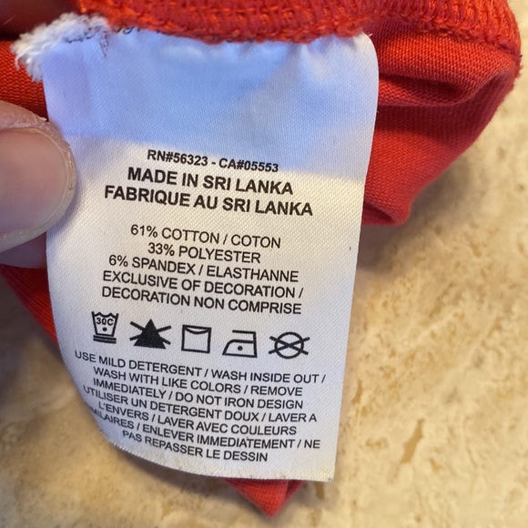 Nike Tank Top Women’s Medium Red 1972 - Picture 6 of 6